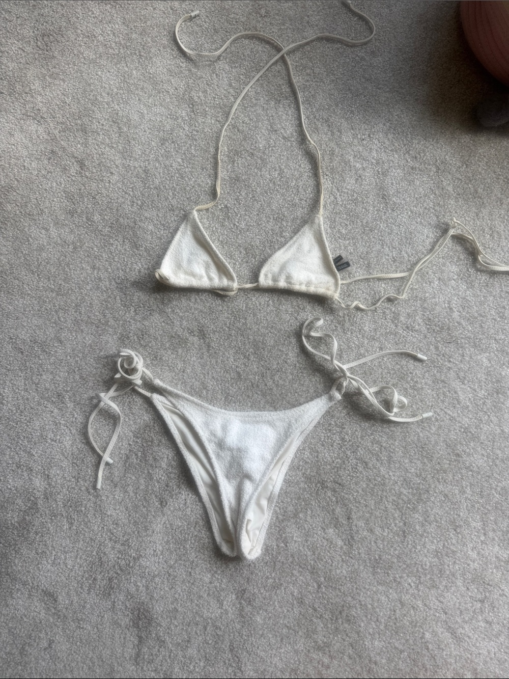 Triangl Coconut Terry Astro Bikini Set (XS Top/S Bottoms)